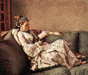 Jean-Etienne Liotard Portrait of Marie Adelaide de France en robe turque oil painting on canvas